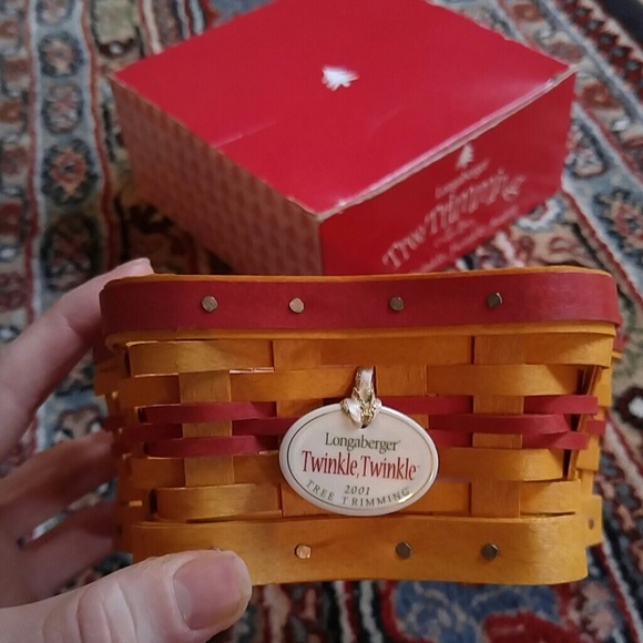 Longaberger Tree Trimming Twinkle, Twinkle Basket - Picture 8 of 8